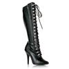 Pleaser - SEDUCE2024 Kniehoge laarzen - Zwart Product image